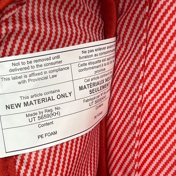 Columbia Diablo Creek Backpack Diaper Bag Thermal Change Mat Black Red Pockets - Picture 10 of 16